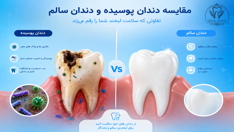 باکتری‌های دهان و تجمع پلاک دندانی از عوامل اصلی ایجاد پوسیدگی دندان